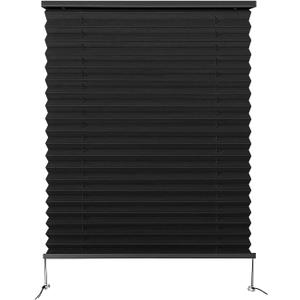 Dulepax RV Blinds,RV Pleated Shades,RV Blinds Pleated Shades, 20" W x 24" L Black RV Window Shades,Camper Blinds,RV Window Blinds for RV Camper Travel Trailers Motorhome's Window
