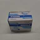 100 Pack Disposable 3ml/cc Lab Syringes with 23Ga 1 Inch Needle Luer Lock, Individually Sealed Packed