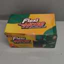 Flexi Hose with 8 Function Nozzle, 50FT  Lightweight Expandable Garden Hose, NoKink Flexibility, 3/4 Inch Solid Brass Fittings and Double Latex Core  Green