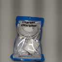 iPhone 17 Charger, 2-Pack 45W Fast Charging Dual Port Type C Power Adapter, USB C Charger Block for iPhone 17/17 Pro/17 Pro Max/Air/16/15 Pro Max/Plus, iPad, with Long 10FT USB-C Cable Cord (White)