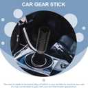 Gatuida Car Gear Shift Knob: Shifter Knobs, Aluminum Alloy Stick Automatic er Handle Heavy Weighted Fit Most Automatic Vehicle(Screw Color Random)