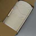 Christmas Tree Collar, Knit White Rustic Farmhouse Christmas Tree Skirt, Adjusted Christmas Tree Base Cover for Artificial Trees for 6ft 6.5 ft 7ft 7.5ft Tree