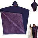 Arcane Hoodie, Calming Weighted Cloak Hoodie, Cozy Cloak Blanket, Loose Blanket Hoodie, Oversized Hoodie Blanket for Relaxation, 