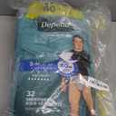 Depend Fresh Protection Adult Diapers, Incontinence Underwear for Men, Disposable, Maximum, Small/Medium, Grey, 32 Count