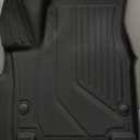 AOMSAZTO Floor Mats for 2019-2026 Chevy Silverado 1500 / GMC Sierra 1500, 2020-2026 Silverado/Sierra 2500HD / 3500HD Crew Cab, 1st & 2nd Row All Weather Liners