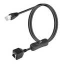 SinLoon Cat6 Ethernet Cable with On/Off Switch High Speed RJ45 Male to Female Extension Cable with 304 Switch Cat6 Internet Network Cable, 1M 3.3FT (Male to Female)