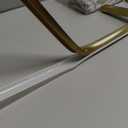 24 Inch LED Bathroom Vanity Light (3000K/4000K/6000K, Dimmable), Brass Modern Bathroom Light Fixture Over Mirror, Vanity Light Bar for Bathroom with Angle Adjustable