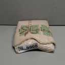 GarveeHome Scalloped Bow Rug for Kitchen Floor, Solid Beige Rug for Dorm, Washable Entryway Rugs 2x3 Soft Low Pile Non Slip Scalloped Rugs for Nursery Bedroom Decor Hallway, Beige