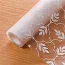 Cooyes Shelf Liners for Kitchen Cabinets Waterproof & Oil-Proof Kitchen Cupboard Mats Non-Slip Drawer Mats EVA Material Non Adhesive Fridge Liner for Shelves, 23.6" W x 236" L