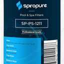 SpiroPure Replacement for Star-Clear Plus C1900 Hayward CX1900RE Pleatco PA190 PWWPC200 Unicel C-8420 Pro Clean 200 Waterway Plastics 817-0200P Hot Tub Spa Pool Filter Replacement Cartridge