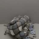 Elevated Raised Dog Bed Cot - Cooling Raised Dog Beds with Bolster Portable Washable Pet Cot Bed with Metal Frame Dogs Hammock Bed for Indoor & Outdoor Small