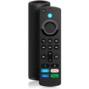 Fir-Series Replacement Voice Remote Control Compatible with Fire Smart TV Stick 2nd Gen/3rd Gen/HD/Lite/Cube/4K, 4K Max (1st Gen), 3rd Gen Smart TVs, for Insignia-Pioneer Smart TVs