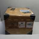 10 Gallon Professional Glass Terrarium 12"x12"x18" Durable Reptile Habitat Tank with Heat Resistant Aluminum Alloy Frame, Dual Front Swinging Doors for no Jam by Sand and Other Debris