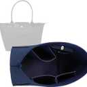 Purse Organizer for Le Pliage Handbags insert Organizer insert 1012blue-L