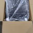 Swivel Rocking Recliner,Wide PU Leather Glider Sofa Chair with Ergonomic High Backrest for Bedroom,Living RoomChocolate Brown (Set of 1)