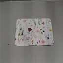 Square Mouse Pad Beautiful Flowers Plants, Personalized Premium-Textured Custom Mouse Mat Design, Washable Mousepad Cloth, Non-Slip Rubber Base Computer Mouse Pads for Wireless Mouse