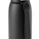 Fjbottle Insulated Stainless Steel Water Bottle, 20 Oz Leakproof Water Bottles, Ice Reusable Tumbler, Double Wall Vacuum Jug, Lightweight Durable for Traveling & Sports, Workout, 20oz (32 Ounces, Black-White)