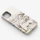 Vintage Cowboy Case for iPhone 13 Pro,Abstract Wild West Landscape Pattern,Cool Trendy Smooth Bright Tough PC Case Compatible with iPhone 13 Pro