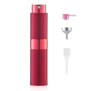 LISAPACK 8ML Atomizer Perfume Spray Bottle for Travel, Empty Refillable Cologne Dispenser, Portable Sprayer