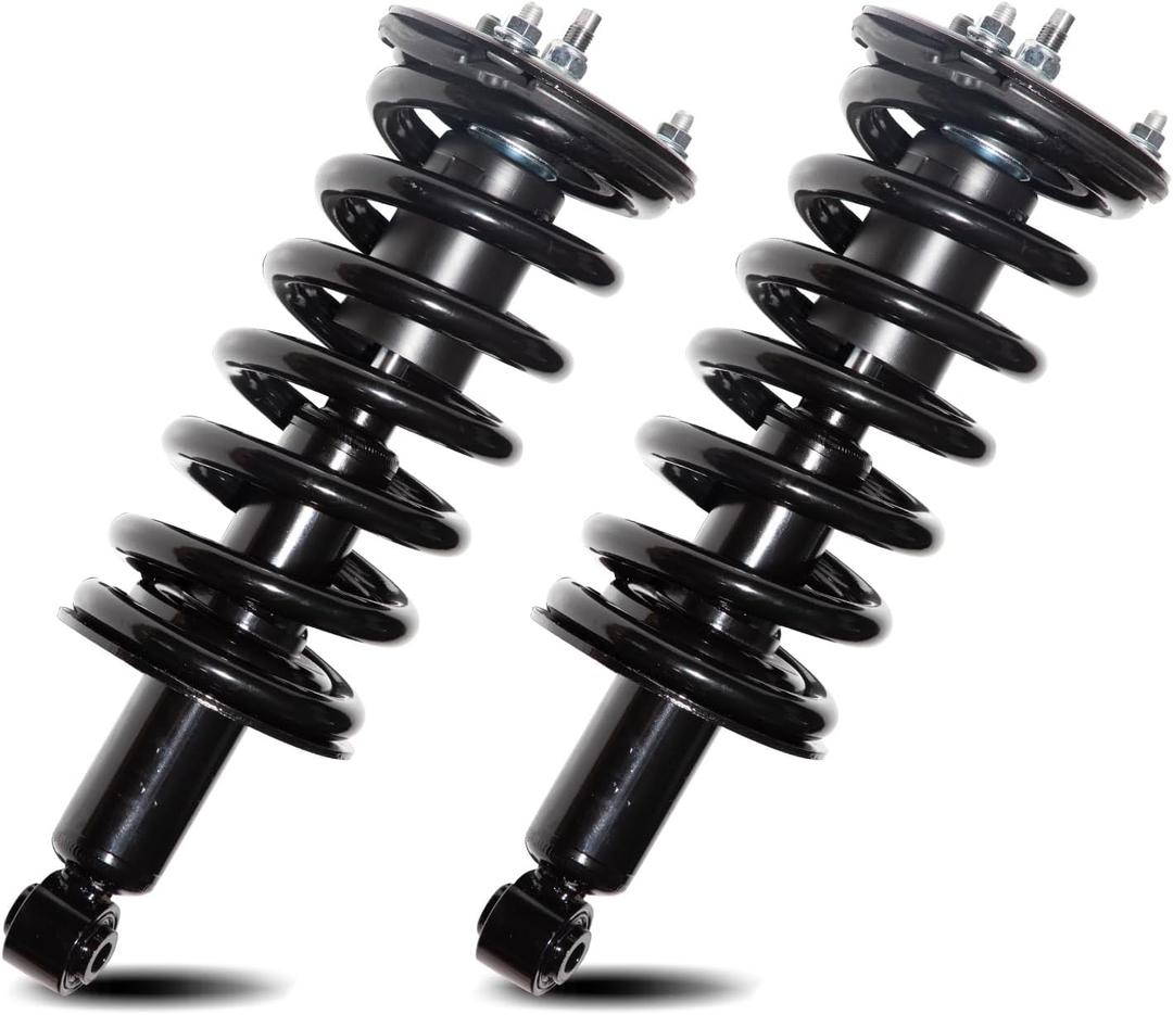 Front Struts Assembly w/Coil Springs Shock Absorbers Replacement for Nissan 2005-2014 Armada 2004-2014 Titan 2004-2010 Infiniti QX56-171358 (Set of 2)