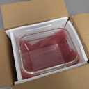 2 Pack Large Glass Storage Containers with Lids 85oz/10.5cup Big Airtight Glass Food Storage Containers for Rotisserie Chicken Watermelon Meal Prep, BPA Free, Freezer Dishwasher Oven Safe