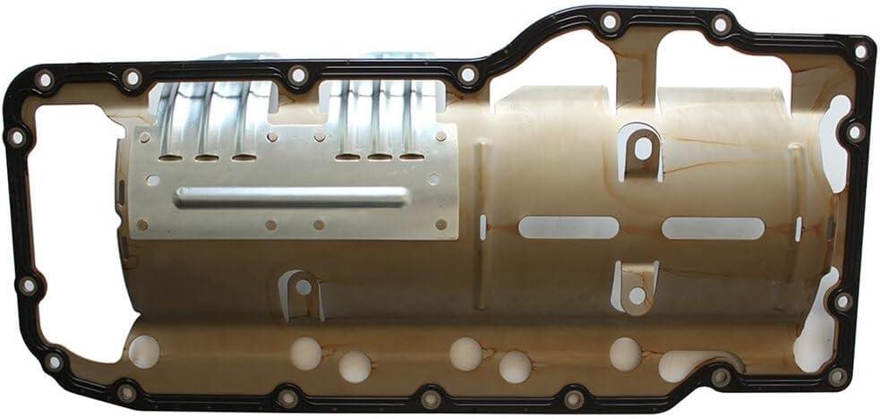 Oil Pan Gasket Fit for Chrysler Aspen 4.7L,for Dodge Dakota 4.7L,for Jeep Commander 4.7L,for Mitsubishi Raider 4.7L,for Ram 1500 4.7L Replace OS30709R,CS26157
