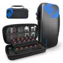 Carrying Case for Switch 2 (2025),Switch 2 Carry Case with 20 Games Cartridges,Portable Large Capacity Protective Hard Shell Travel Bag Pouch for Switch 2 Console & Accessories (Z-for switch2)