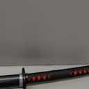 Metal Demon Sword 104cm/41inchs,Stainless Steel, Hashira Pillar and Protagonist Katana for Anime Cosplay, Anime Original Textures, Multiple Styles to Choose from