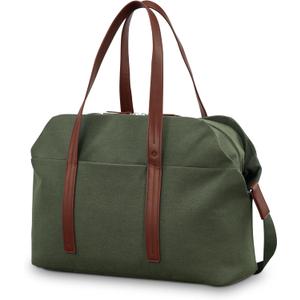 Samsonite Virtuosa Weekender Duffel Overnight Bag with Laptop Computer Sleeve (One Size, Pine Green)
