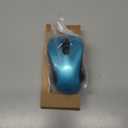 WisFox 2.4G Wireless Mouse for Laptop, Ergonomic Computer Mouse with USB Receiver and Type-C Adapter, 3 Adjustable Levels, 6 Button Cordless Wireless Mice for Windows Mac PC Notebook (Green)