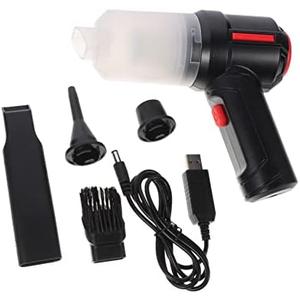 Healifty 1set Cordless Portable Vacuum Handheld Dust Blower Rechargeable Hand Vacuum Car Home Use