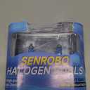 Halogen Headlight Bulbs Fit for Hyundai Elantra 2007-2013, H1 High Beam Headlight Replacement Bulb, Super Bright 5000K White, Plug and Play, Pack of 2