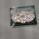 EVER FAITH 1920s Wedding Hair Accessories Austrian Crystal Bridal Art Deco Vintage Headpiece Side Comb for Women Bride Clear Silver-Tone