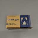 GoodLight Unscented Vegan and Paraffin-Free Tea Light Candles (24 Candles)