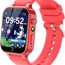 Cosjoype Kids Smart Watch Gift for Girls Age 4-12, 26 Games HD Touch Screen Kids Watches with Video Camera Music Player Pedometer 12/24 hr Educational Toys Birthday Gifts for Girls Ages 6 7 8 9 10