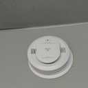 Kidde Smoke Detector, AA Battery Powered, LED Warning Light Indicators, 1 Pack, White, 30CUAR