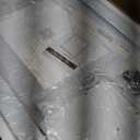 TokeShimi Gold 24x36 Inch LED Bathroom Vanity Mirror Frame Backlit and Front Lighted Aluminum Alloy Rectangle Beveled Edge Tricolors Stepless Dimmable Anti-Fog Memory Function for Wall Decor