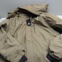 CAMEL CROWN Men's Mountain Snow Waterproof Ski Jacket Detachable Hood Windproof Fleece Parka Rain Jacket Winter Coat,XL