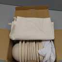 13cm/5inch Mini Sourdough Banneton Round Pulp Bread Proofing Basket Set 12 with Linen Liners Homemade Bread Baking Supplies