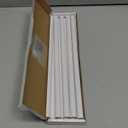 Tilingview 10-Pcs Peel and Stick Tile Edge Trim, 12 Inches Self-Adhesive Tile Edging Decorative Pencil Tile, PVC Molding Tile Trim for Backsplash (White)