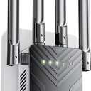 WiFi Extender Signal Booster for Home - 5X Faster Internet Booster with Ethernet Port