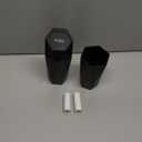 HOTOR Car Trash Can with Lid - 2 Pack, Car Accessories for Interior, Leakproof Vehicle Garbage Can with 30 Attached Trash Bags, Multipurpose Organizers and Storage for Home, Office, Black