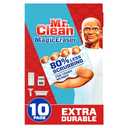 Mr. Clean Magic Eraser, Extra Durable, Multi Purpose Cleaner, Shoe, Bathroom, Shower, and Car Window and Windshield Cleaner, Cleaning Pads, 9 Count