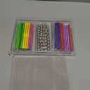 150Pcs Magnetic Building Sticks Blocks Toys, 2.3" Length Magnet Educational Toys Set for Kids and Adult, STEM Building Toy 3D Non-Magnetic Balls with Storage Bag