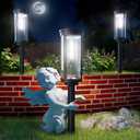 Solar Pathway Lights Outdoor Powered Waterproof 8 Pack Upgraded Solar Walkway Landscape Lighting Outside Driveway Light,Auto Dusk to Dawn On/Off for Yard Lawn Patio Decor (Cool White)