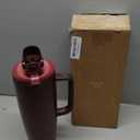 Owala FreeSip Tumbler Insulated Stainless Steel Water Bottle with Built-in Straw and Side Handle, For Travel, Work, School, and Sports, 40oz, BPA Free, Leak Proof, Black Cherry