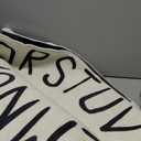 LIVEBOX ABC Play Room Round Rug Alphabet Play Mat, Circle Washable Rug Educationa Nursery Rug for Baby Boy and Girl Room, NonSlip Learning Carpet for Children Playroom Classroom (47",Black,Beige)