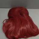 morvally 39 Inches Long Red Wig with 2 Ponytails for Women - Anime Cosplay Wigs for Womens Halloween Costume Party (Red, Adults)