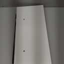 WELLAND Simons Floating Wall Shelf Ledge Shelves, 18-Inch, White