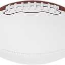 Baden Mini 8.5-Inch Size Autograph Football with 2 Brown and 2 White Panels